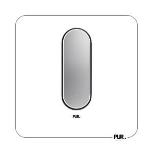 FRAMED LED OVAL FULL LENGTH